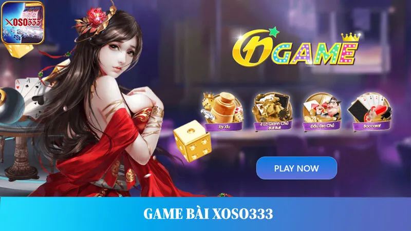 Sân chơi cá cược game bài Xoso333.