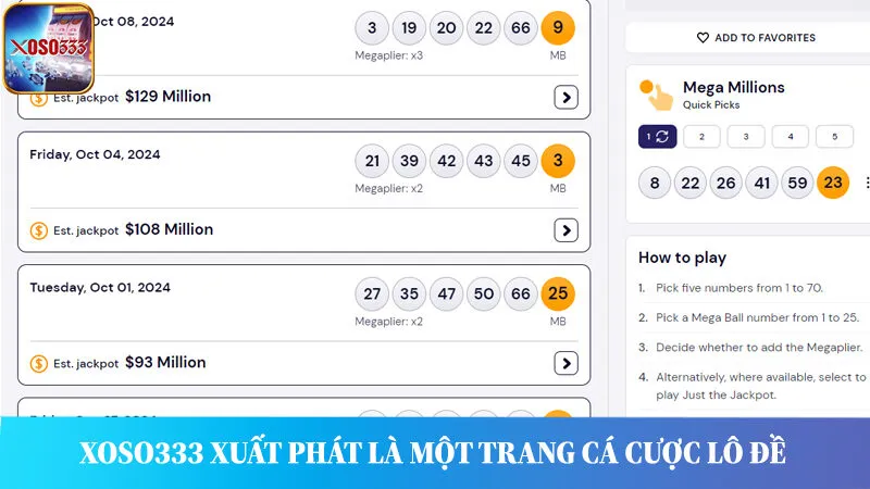 Lịch sử hình thành và phát triển của nhà cái Xoso333.